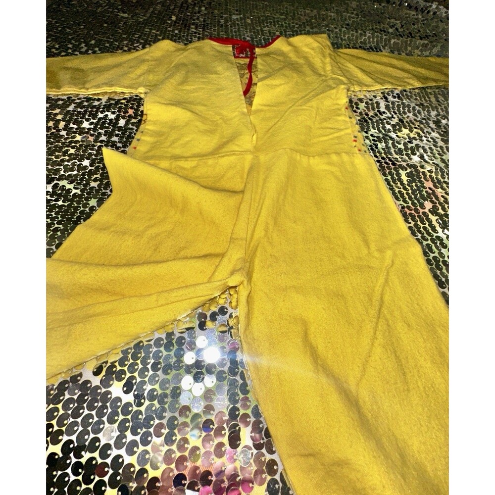 True Vintage 1960’s Child’s Halloween Costume Ben Cooper Teddy Bear Yellow - Picture 6 of 13